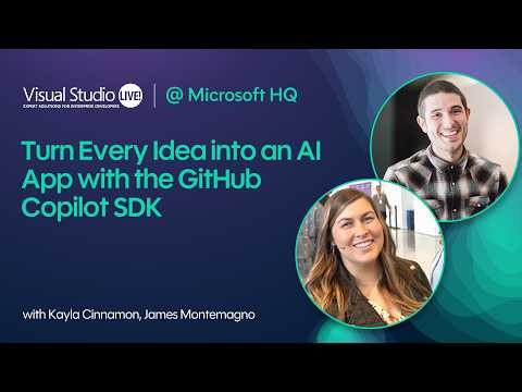 Turn Every Idea into an AI App with the GitHub Copilot SDK