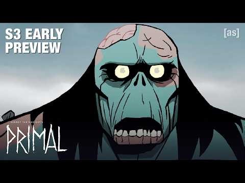 Genndy Tartakovky's Primal | Season 3 Early Preview #2 | adult swim