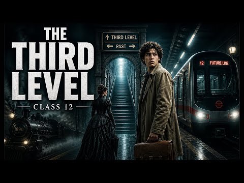 The Third Level (Vistas) Full Explanation | Class 12 English Chapter 1 | Animated Story