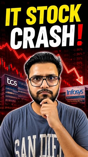 TCS & Infosys Crash! 😱