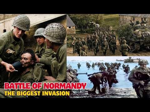Battle of Normandy – Rare Footage of the Invasion