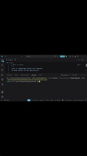 Flask Framework Introduction | Flask Basics, Routes, Templates & more | Python Programming Day 130