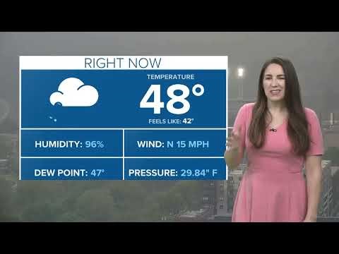 Cleveland weather: Cool with a few showers possible on Thursday with temps in the Low 50s