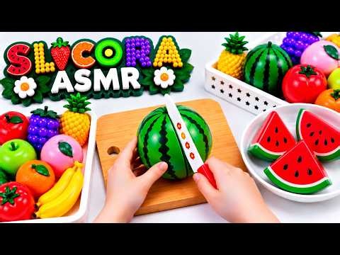 Satisfying Toy Fruit Experience 🍉