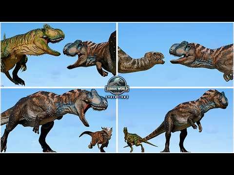 Yangchuanosaurus All Abilities & Interactions Showcase in Jurassic World Evolution 3