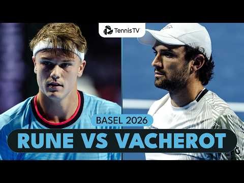 Holger Rune vs Valentin Vacherot For A Semi-Final Spot ⚔️ | Basel 2026 Highlights