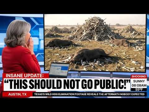 Texas’s Wild Hog Elimination Footage Reveals the Aftermath Nobody Expected