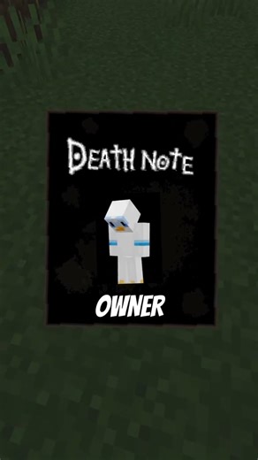 This mod gives you a death note