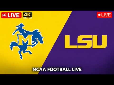 LSU vs McNeese LIVE | NCAA College Football LIVE | NCAAF LIVE