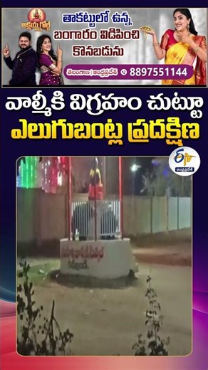 Bears Walk Around Valmiki Statue