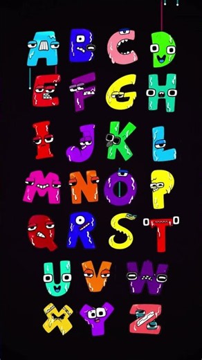 ABC Song Shorts | Fun & Colorful Uppercase Letters A–Z 🌈 | Learn the Alphabet #abcsong #learnabc