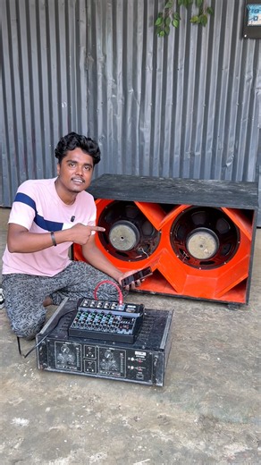 How to make dual 15inch bass #shorts #youtubeshorts #diy #dj #tech
