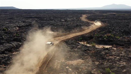 "Raised by Wolves" Behind the scenes in Dallol, Ethiopia.