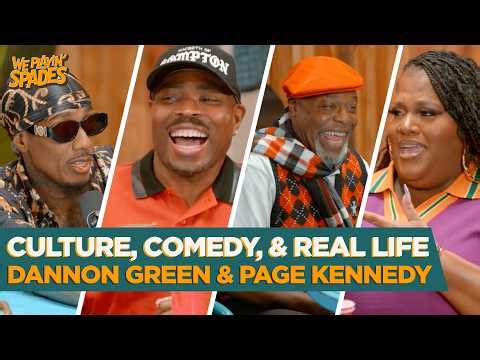 Dannon Green & Page Kennedy On Wild Comedy Stories, Hollywood Lessons & OG Game | We Playin’ Spades