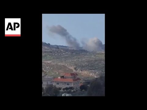 Israel launches airstrikes on villages in southern Lebanon