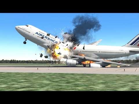 🔴 Boeing 747-400 HYDRAULIC FAILURE | Early Emergency Landing at Hahn Airport | X-PLANE 11