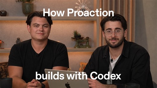 Customer call today. New product workflow tomorrow.Proaction is a 5-person team building fleet management software with Codex across sales demos, support follow-ups, marketing assets, and engineering work.
