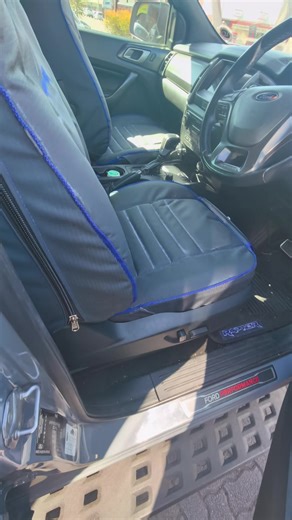 Custom Raptor Seat Covers with Embroidery