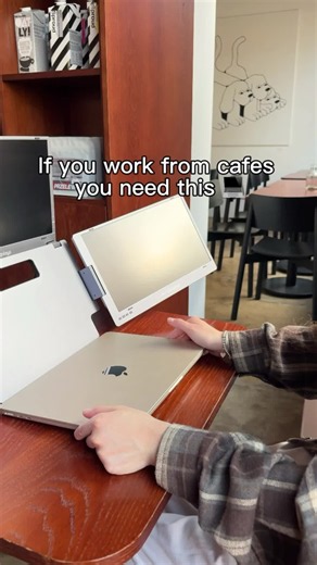 If you work with your laptop daily you need this tech upgrade💻🔥 #tech #techgadgets #newtech #monitor #workfromhome #remotework