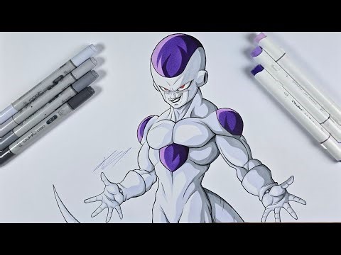 How to Draw Frieza Final Form | Easy Drawing Tutorial 