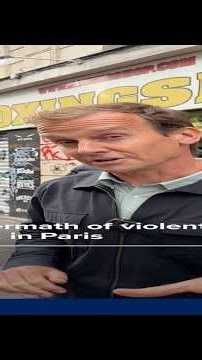 The aftermath of violent protests in Paris