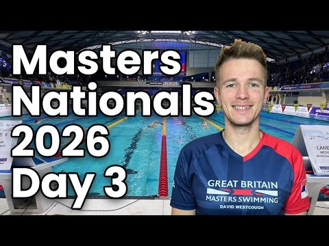 🏴󠁧󠁢󠁥󠁮󠁧󠁿 Masters Nationals 2026 | Day 3 – 50m Butterfly & 100m Freestyle!
