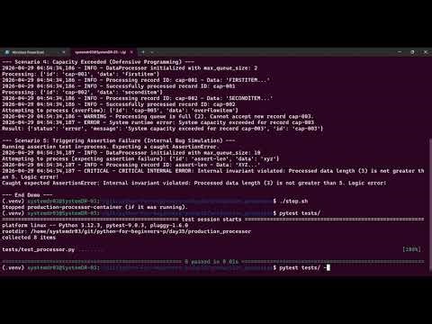 Day 35: Assertions and Defensive Programming - Building Robustness into Your Code