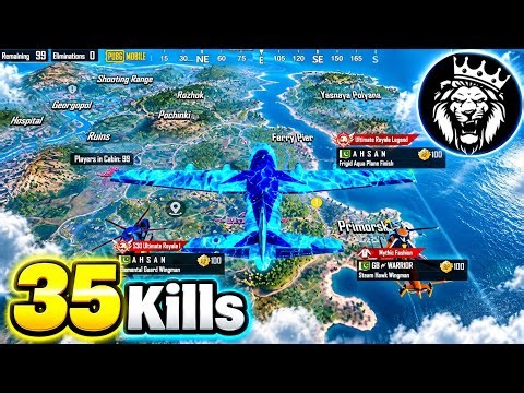 Solo Vs Squad 35 Kills / PUBG Mobile