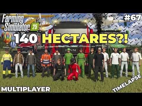 SPREADING MANURE ON 140 HECTARES WITH A INSANE CREW 💩🚜 | CARPATHIAN | FS 25 Multiplayer | EP 67