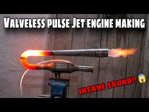 World’s Craziest Mini Pulse Jet Engine | (Build & Test)