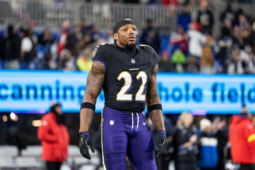 Derrick Henry goes viral for simply showing up to Ravens' OTA — see why