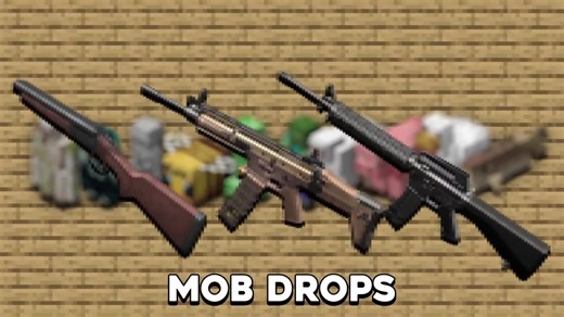 Overpowered weapons challenge in Minecraft!