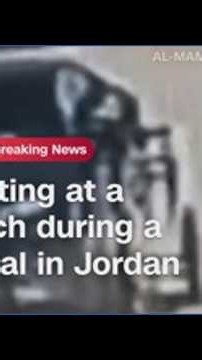 Shooting at church during funeral in Jordan