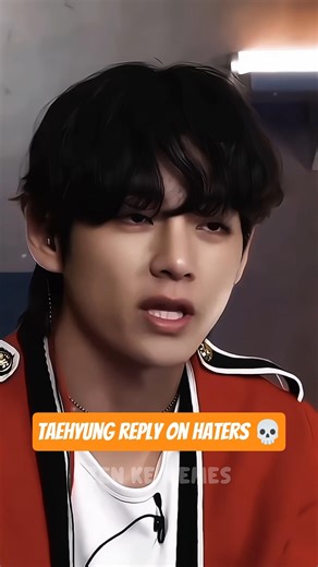 taehyung reply on haters 💀 #bts