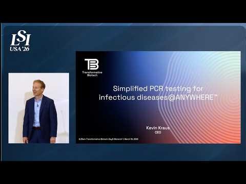 LSI USA '26 | Simplified PCR Testing for Infectious Diseases @ANYWHERE™ | Kevin Kraus, CEO