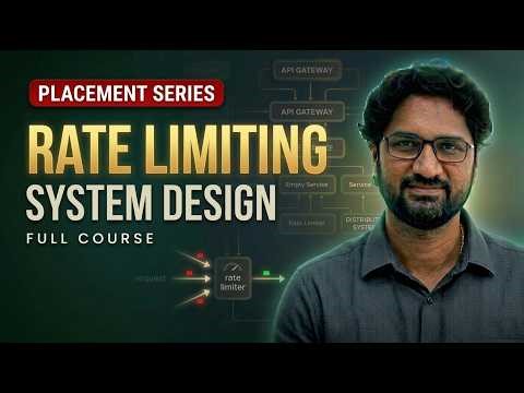 Rate Limiting Explained End-to-End (System Design Full Course) | upGrad