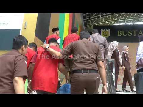 Couple caned for kissing on TikTok in Indonesia's conservative Aceh province