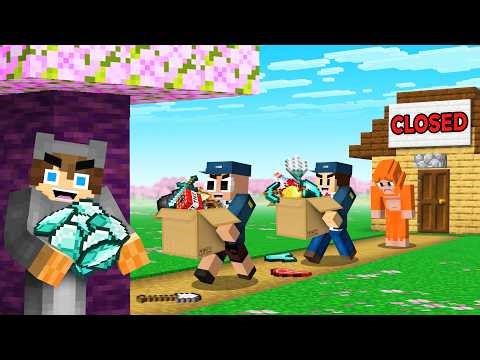 I Hired My Friends to Be REPO Men in Minecraft Cherry Island