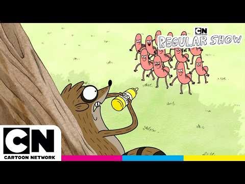 The CRAZIEST BBQ Ever! 🌭🔥 Will the Hot Dogs Eat Them? | Regular Show | Cartoon Network UK