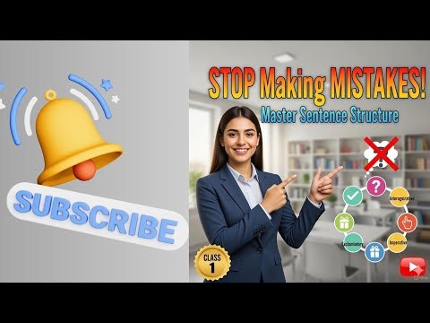 English Grammar Class 1: Subject, Predicate & Object Explained (Urdu/Hindi) 🇵🇰🇮🇳