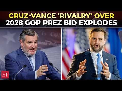 'JD is feeling insecure...': Cruz vs Vance clash erupts as 2028 GOP presidential race heats up