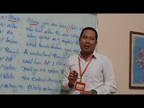 Subordinating Conjunctions