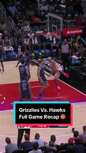 Quick rewind ⏮️. Full recap. Here’s everything from tonight @memgrizz vs. @Atlanta Hawks 🏀 #NBA #Basketball #Grizzlies #Hawks