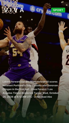 Lakers suffer first loss of season at hands of Trail Blazers #shorts