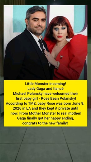 Lady Gaga and Michael Polansky Welcome Baby Girl Named Rose Bean #ladygaga #michaelpolansky #baby