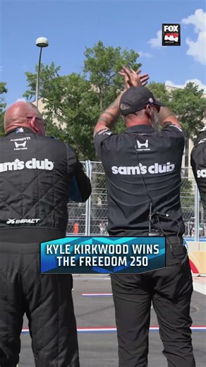 KYLE KIRKWOOD WINS THE FREEDOM 250! 🏁🏆🔥