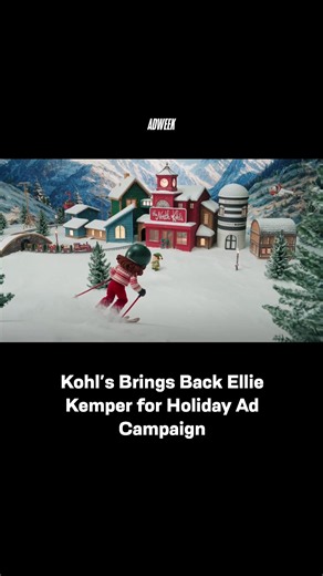 Kohl's holiday campaign 'The North Kohl's' features Ellie Kemper promoting cozy, stylish, and affordable gifts.