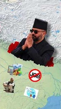 Nepal Between India China ⚖️🌏🔥