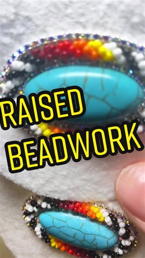 Raised Beadwork Tutorial: Creating Stunning Beaded Earrings