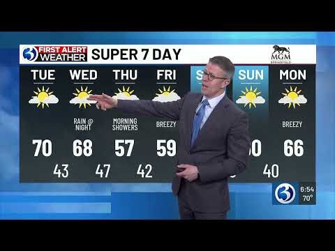 First Alert Weather Extra: Midweek rain, also a downturn in temperature